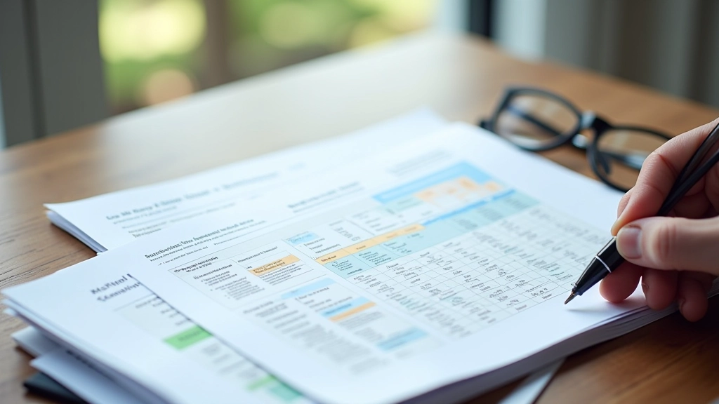Stack of regulatory filing documents and compliance papers